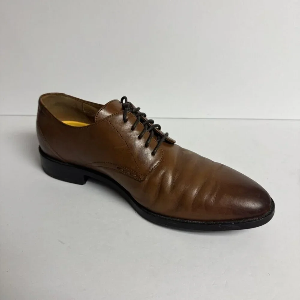 Cole Haan Mens Hawthorne Plain Oxford Tan Size 9.5 M